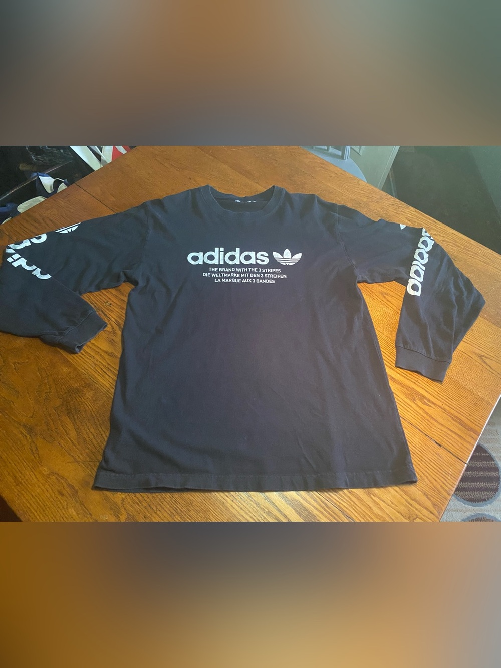 Adidas Men’s Long Sleeve T-shirt size Large